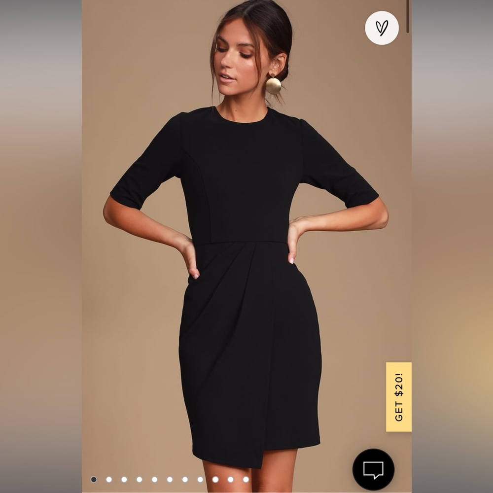 Lulus Westwood Half Sleeve Dress